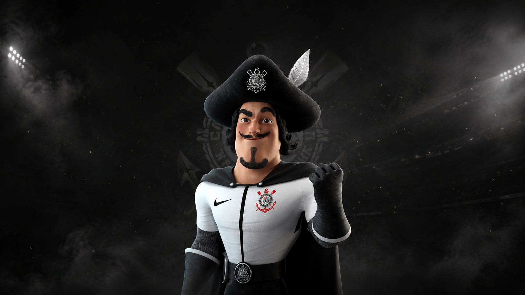 Mascote do Corinthians: história do Mosqueteiro