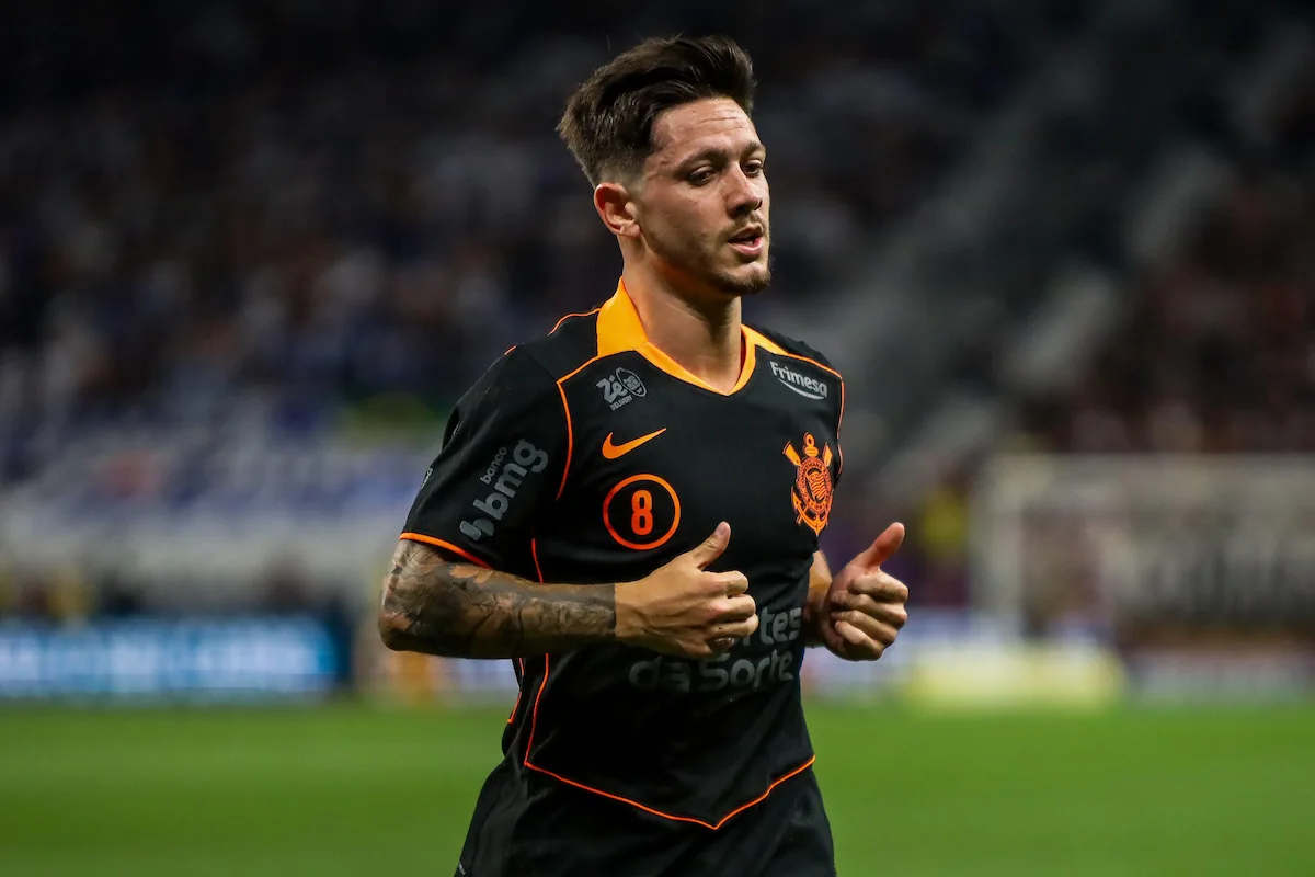 Rodrigo Garro na Partida entre Corinthians x Cruzeiro. Equipes se enfrentaram neste domingo (14), às 18h00(de Brasília), na Neo Quimica Arena, jogo de volta da semifinal da Copa do Brasil 2025.