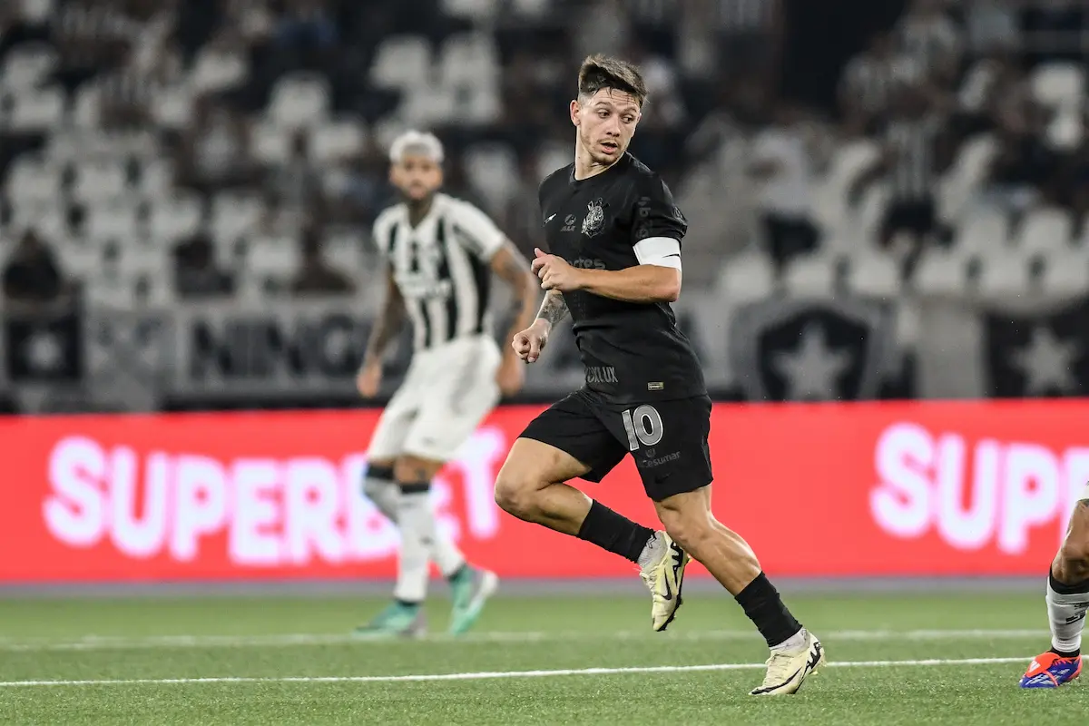 Rodrigo Garro jogador no jogo entre Botafogo x Corinthians pelo Campeonato Brasileiro, 26ª rodada no Estádio Nilton Santos.