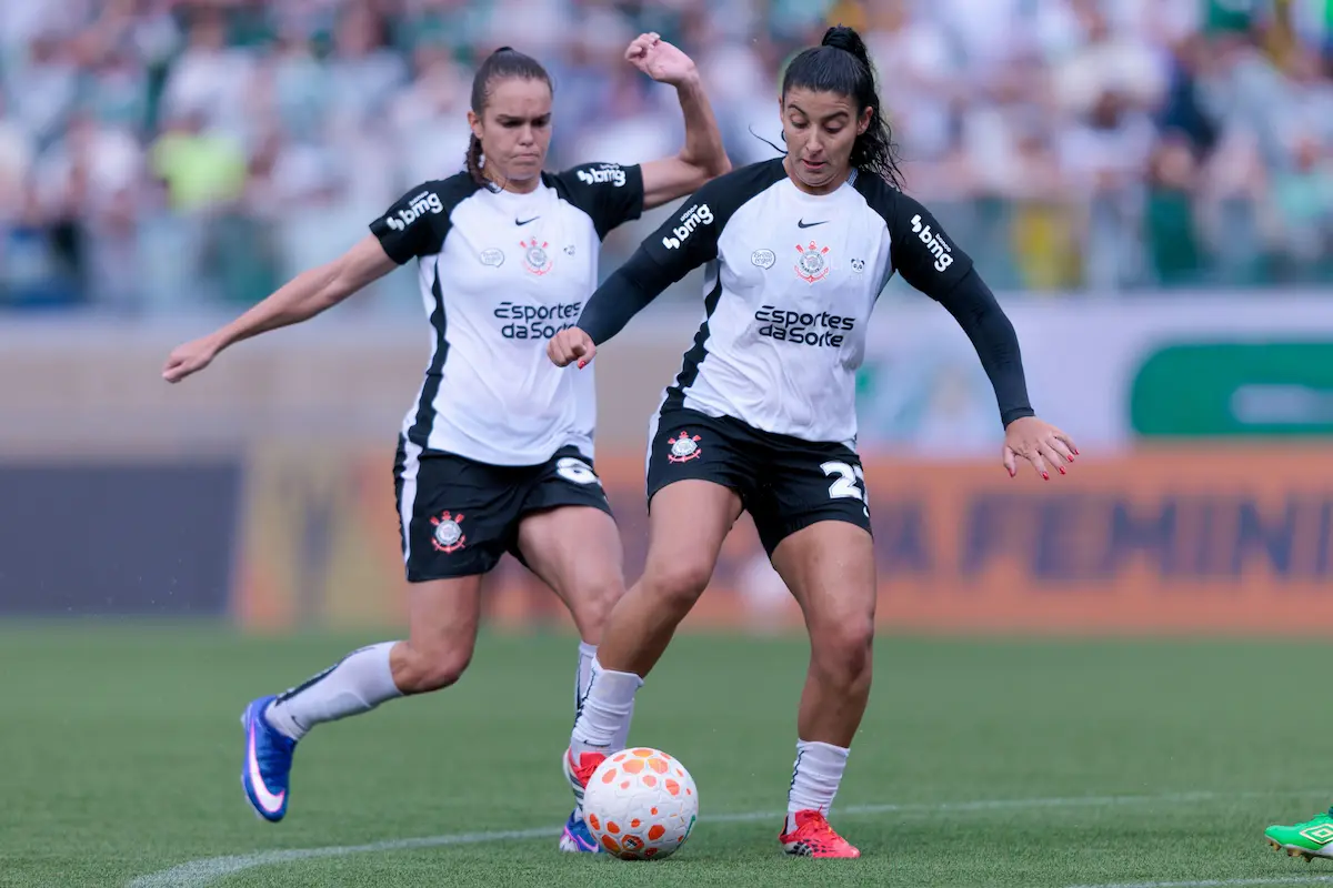 Supercopa do Brasil de Futebol Feminino – Partida entre Palmeiras e Corinthians, final da Supercopa do Brasil de Futebol Feminino de 2026, realizada na Arena Barueri, em Barueri (SP).