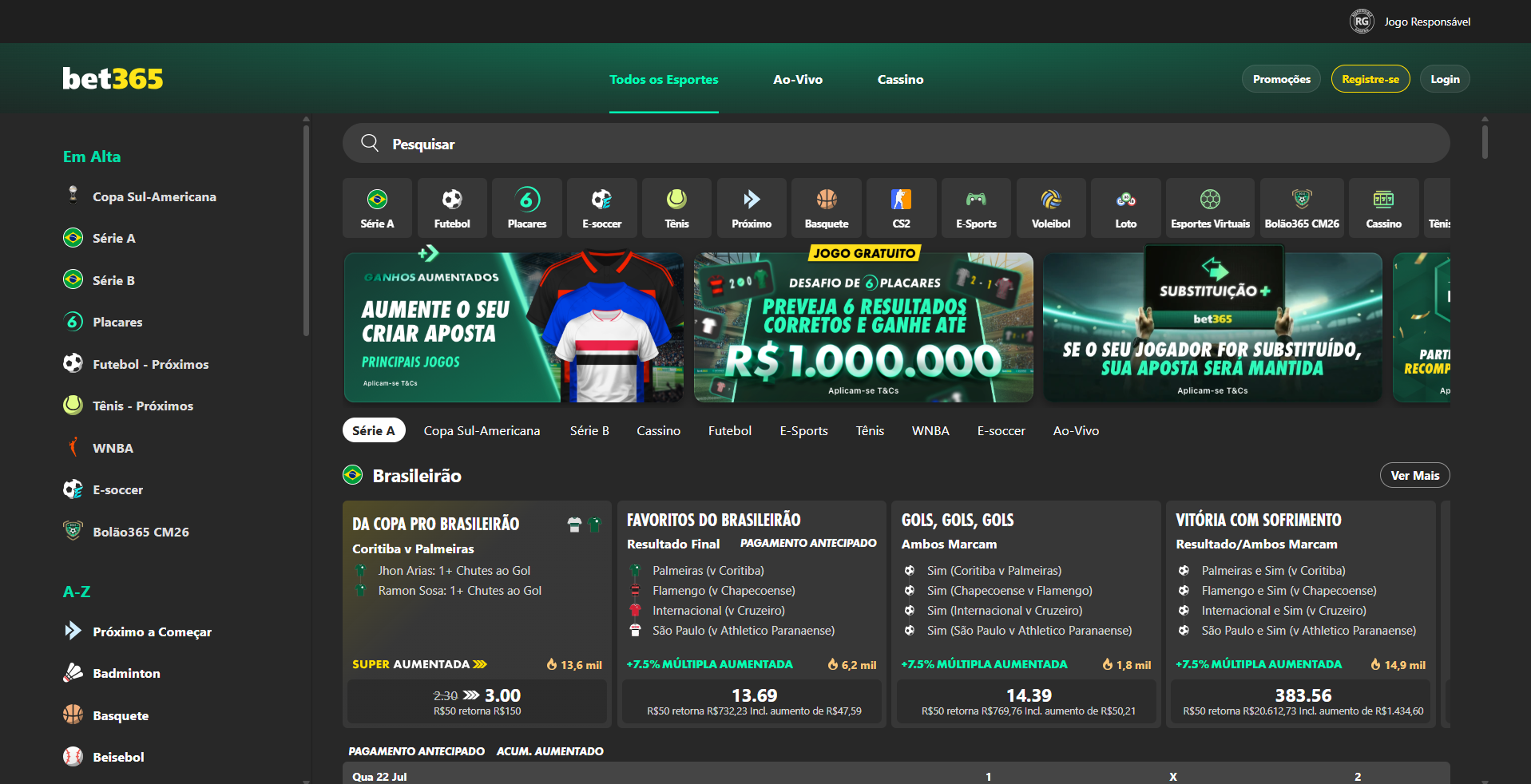 Apps de Apostas de Futebol em 2026