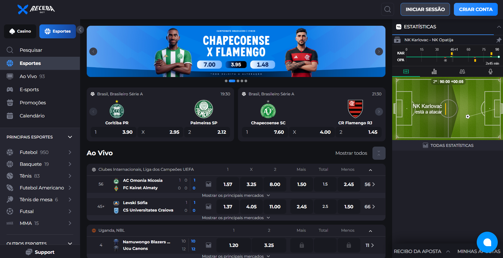 Apps de Apostas de Futebol em 2026