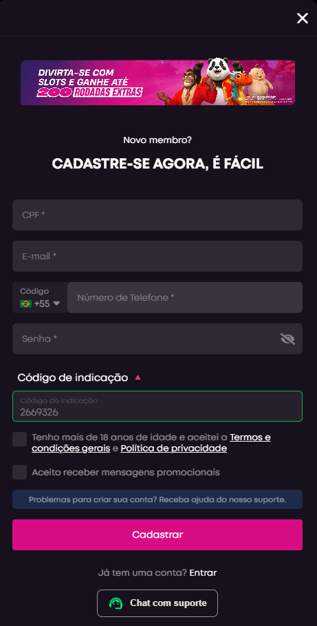 Cadastro-Vbet